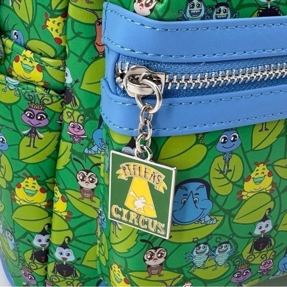 Loungefly Pixar Disney A Bug's Life Mini Backpack Bag NWT - Picture 6 of 8